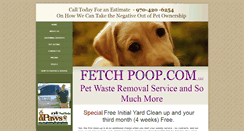 Desktop Screenshot of fetchpoop.com